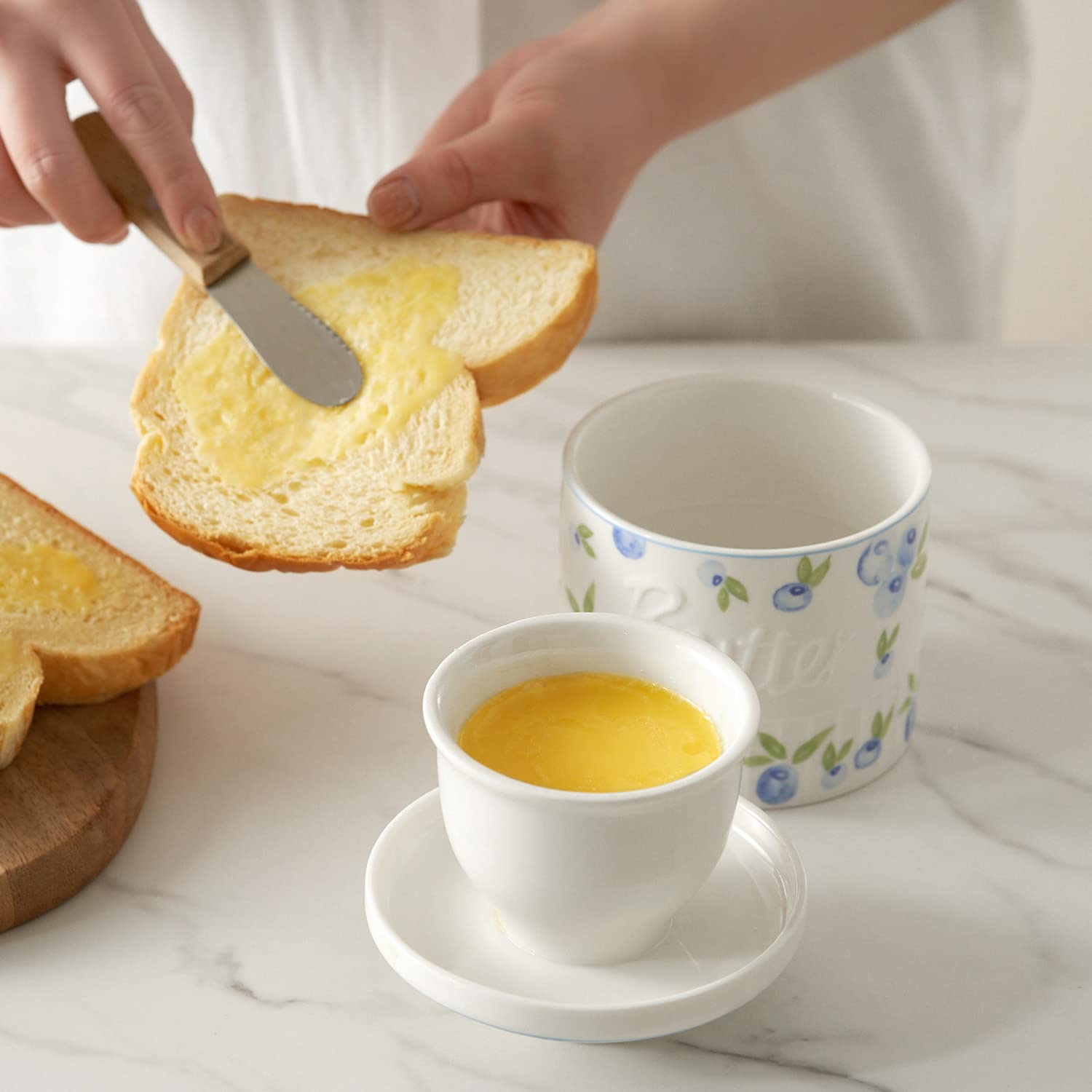 Real butter delivers best texture in the Toptier keeper.