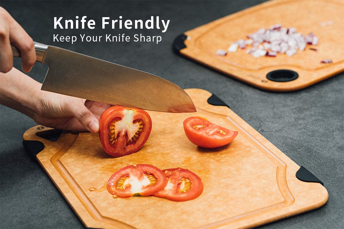 TopTier cutting board is dishwasher safe for quick cleanup