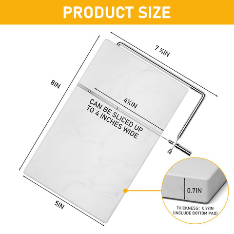 Topulors cheese slicer wire installation shows simple setup.