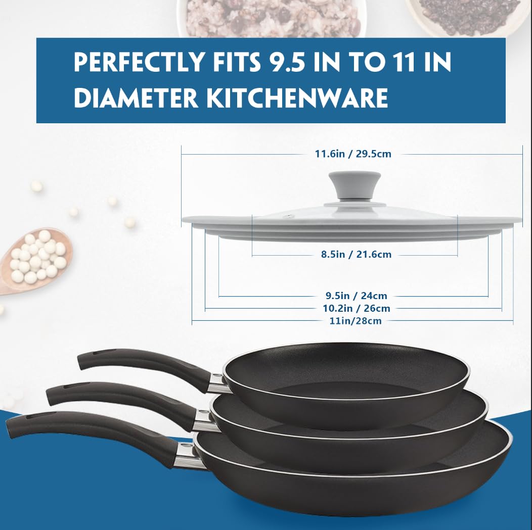 TOPULORS universal lid steam vent enables safe simmering