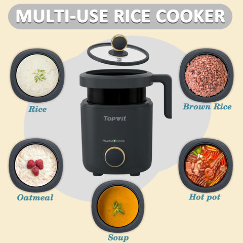 TopWit non-stick coating ensures easy release and quick cleanup