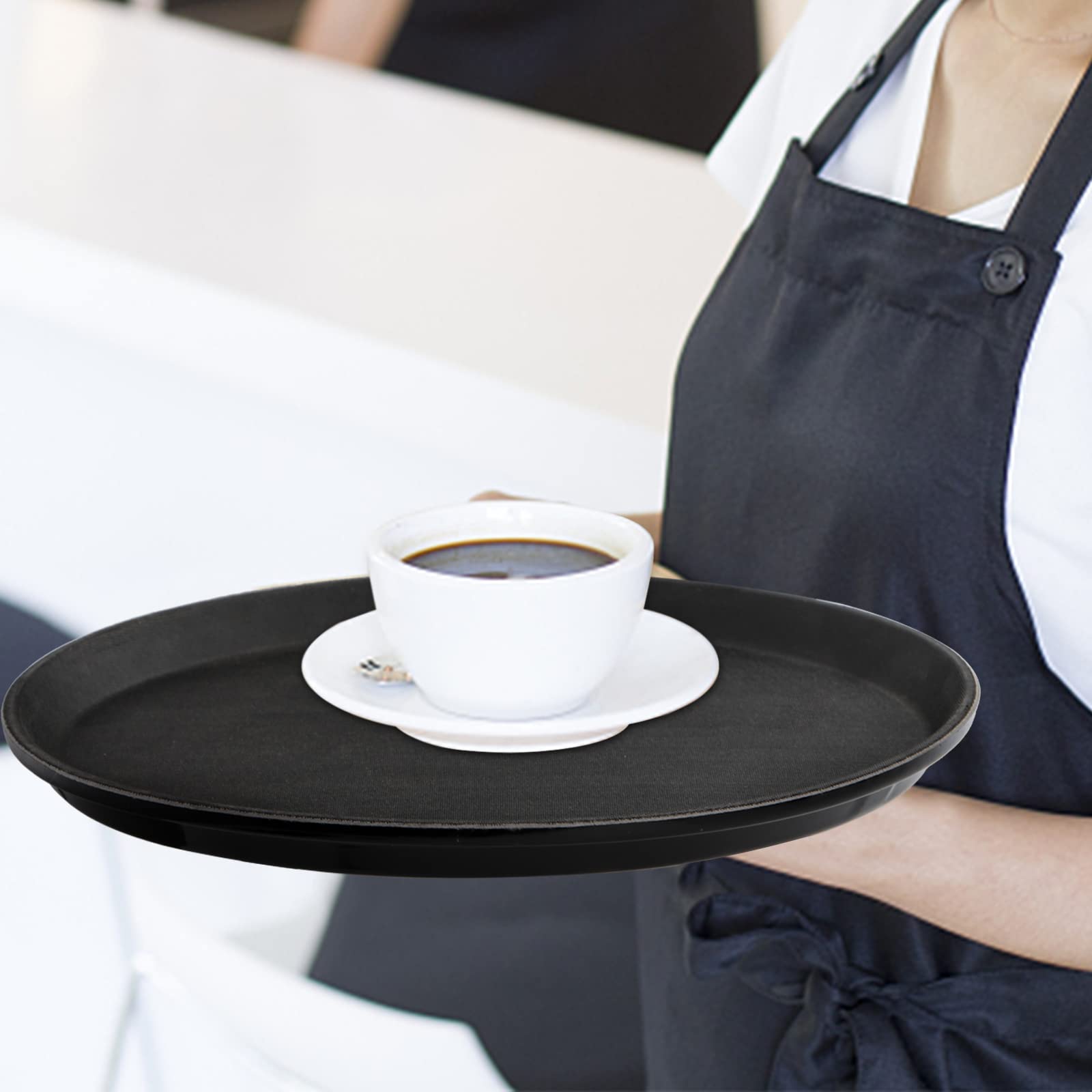 TOPZEA compact 14-inch tray fits various table setups and routines