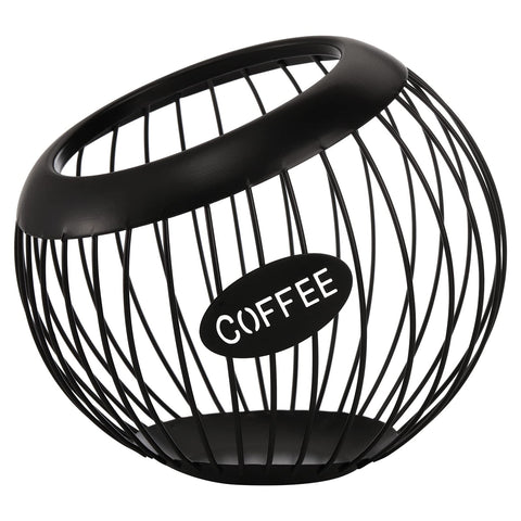 TOPZEA coffee pod holder with large capacity keeps pods organized and within reach.