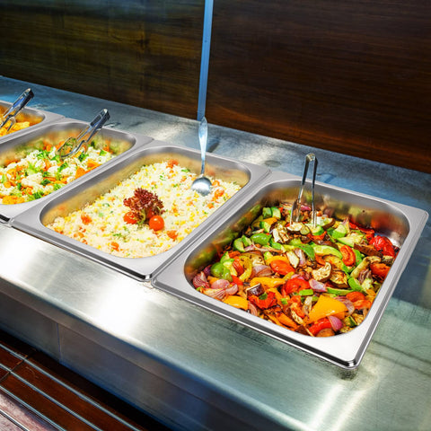 TopZea dishwasher-safe pans simplify cleaning after catering events