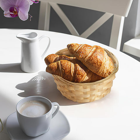 TOPZEA table centerpiece basket creates warm dining displays