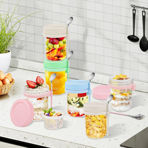 Torchero wide-mouth jars for easy filling and scooping
