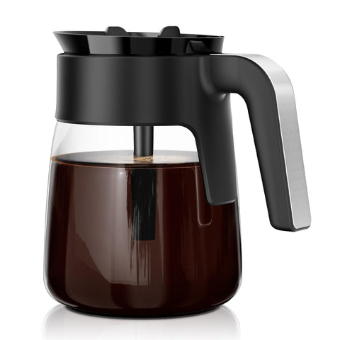 TORETAS Ninja 12-cup glass carafe for crisp coffee and durable performance