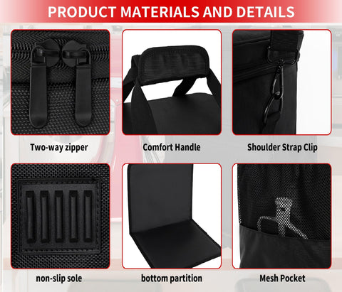 TORIBIO mixer bag portable travel design supports on-the-go baking