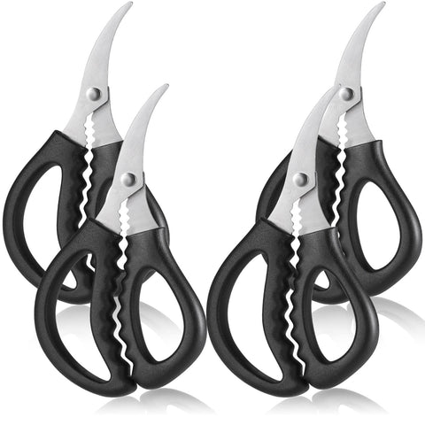 TORINALITAL seafood scissors with stainless steel blades for durable, precise cuts
