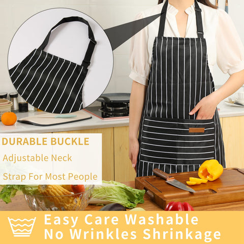 Tosewever apron adjustable neck band for customizable comfort.