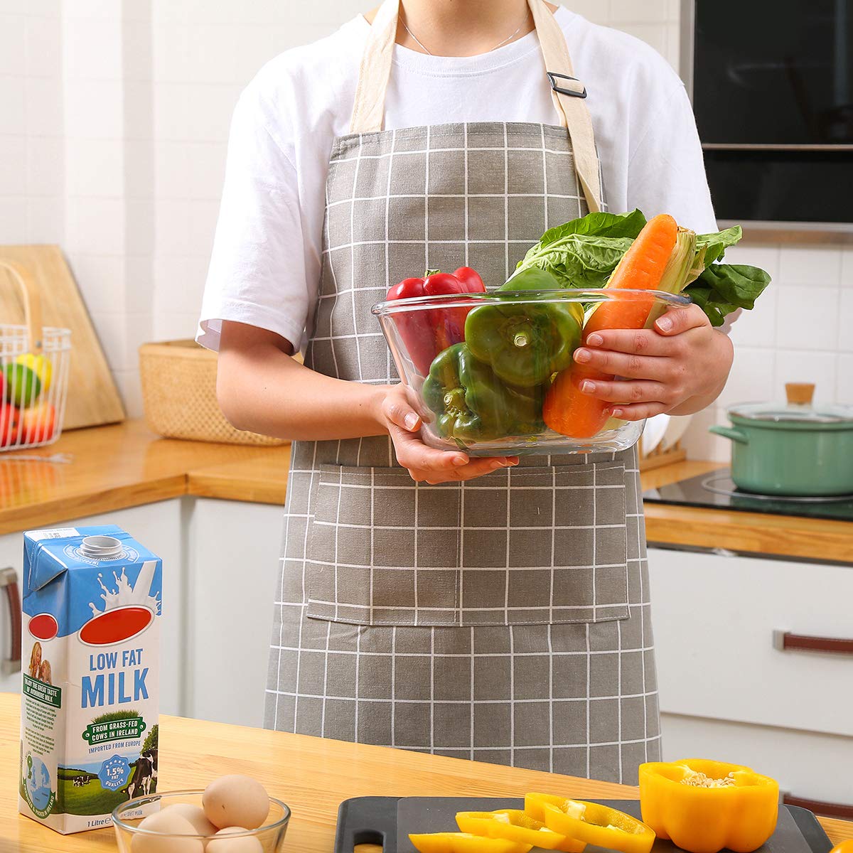 Tosewever 2-piece set ideal for cooking, baking, crafts