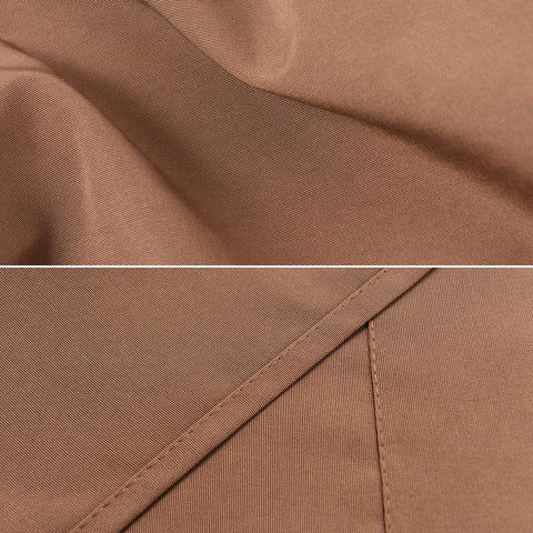 TOSEWEVER multi-purpose apron brown suitable for baking painting and serving