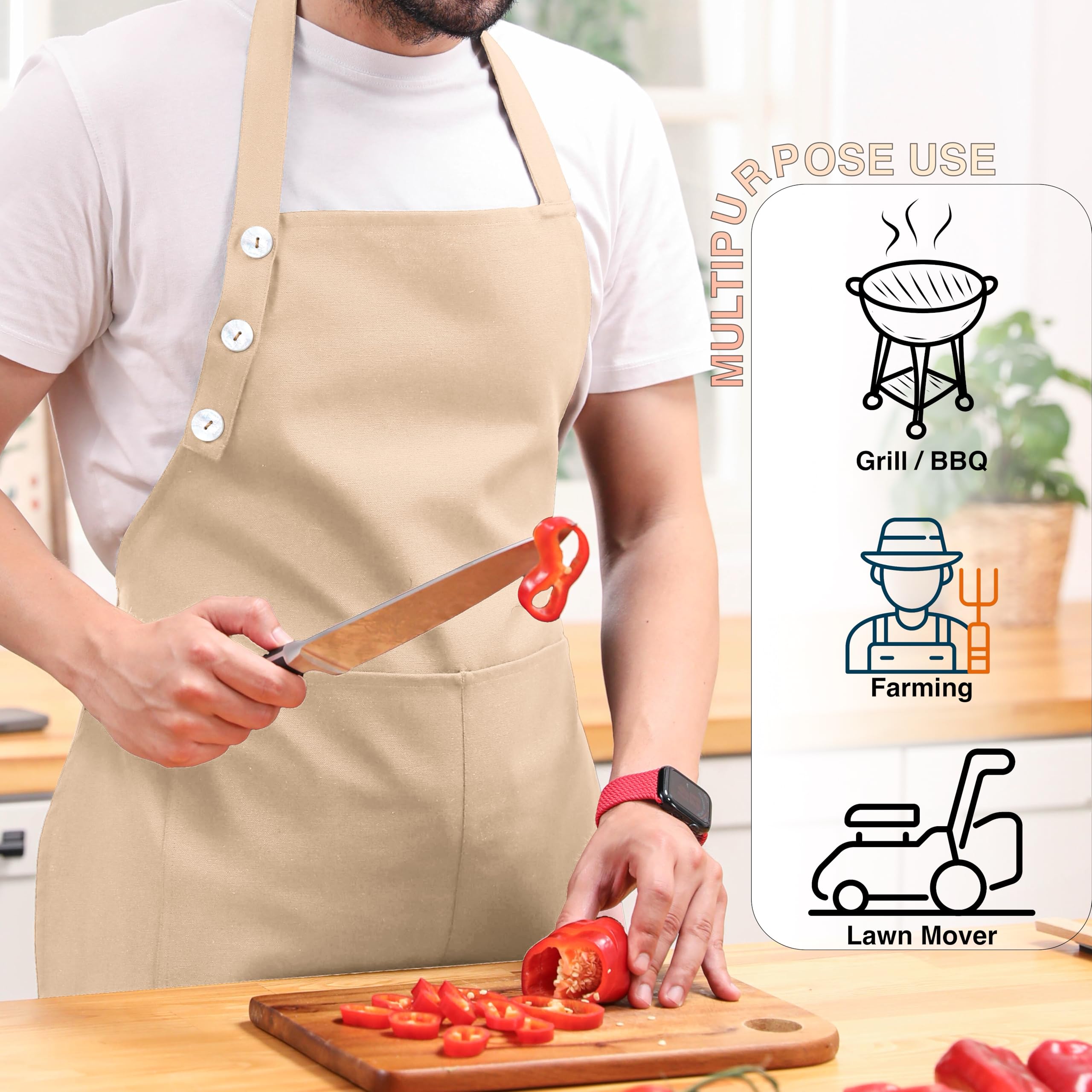 TOSHE adjustable neck strap provides a comfortable, personalized fit