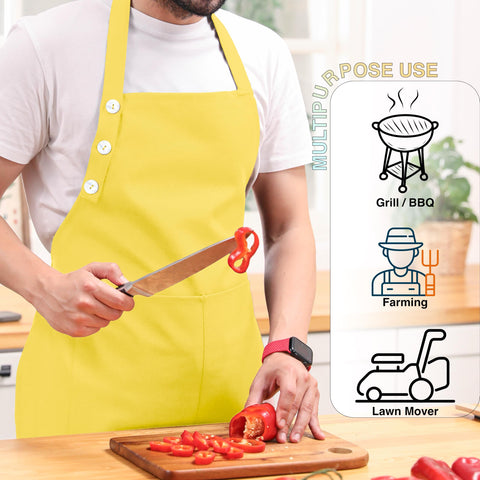 TOSHE apron front panel waterproof and stain-resistant design
