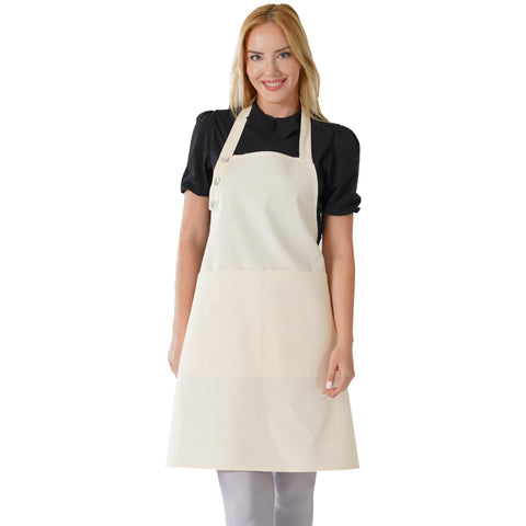 TOSHE kitchen apron waterdrop resistant protects clothing during cooking