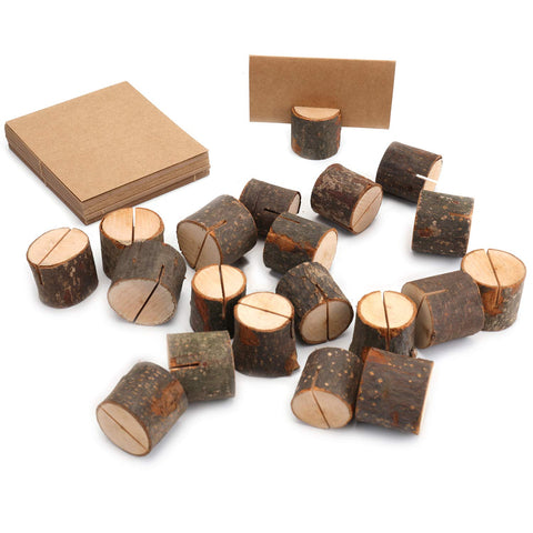 Tosnail angled-slot holder easily displays names or menus