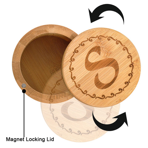 Tosnail bamboo box close-up highlighting natural wood grain and smooth finish
