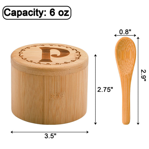 Tosnail bamboo spoons set for easy scooping and serving