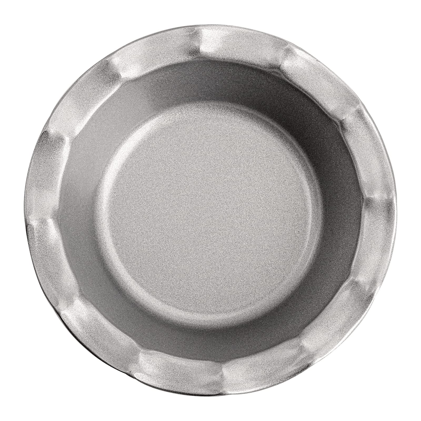 Tosnail carbon steel baking pan with fluted edge for crusty desserts