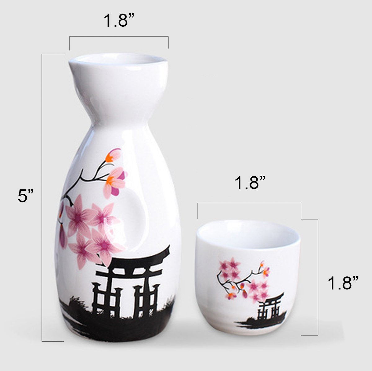 Tosnail pink Sakura gift box showcasing the elegant set