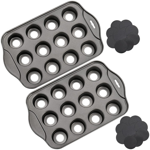 Tosnail two-pack mini cheesecake pan for convenient baking and serving.