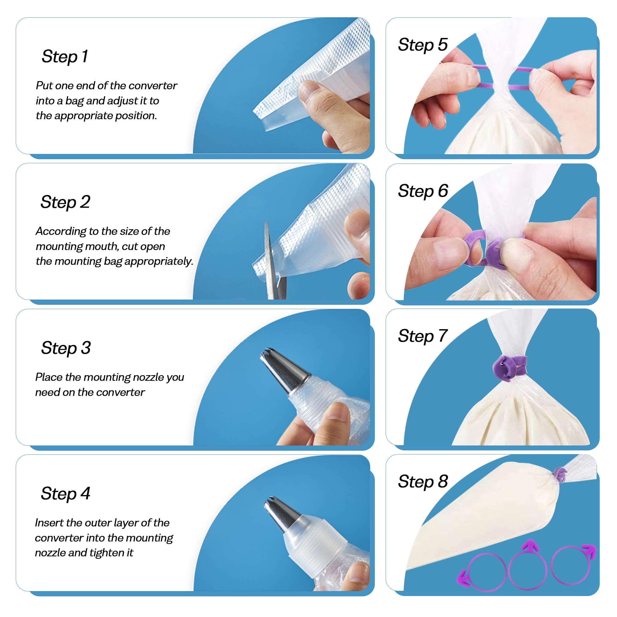 TOSPARTY all-in-one kit supports DIY decorating from starter to pro.