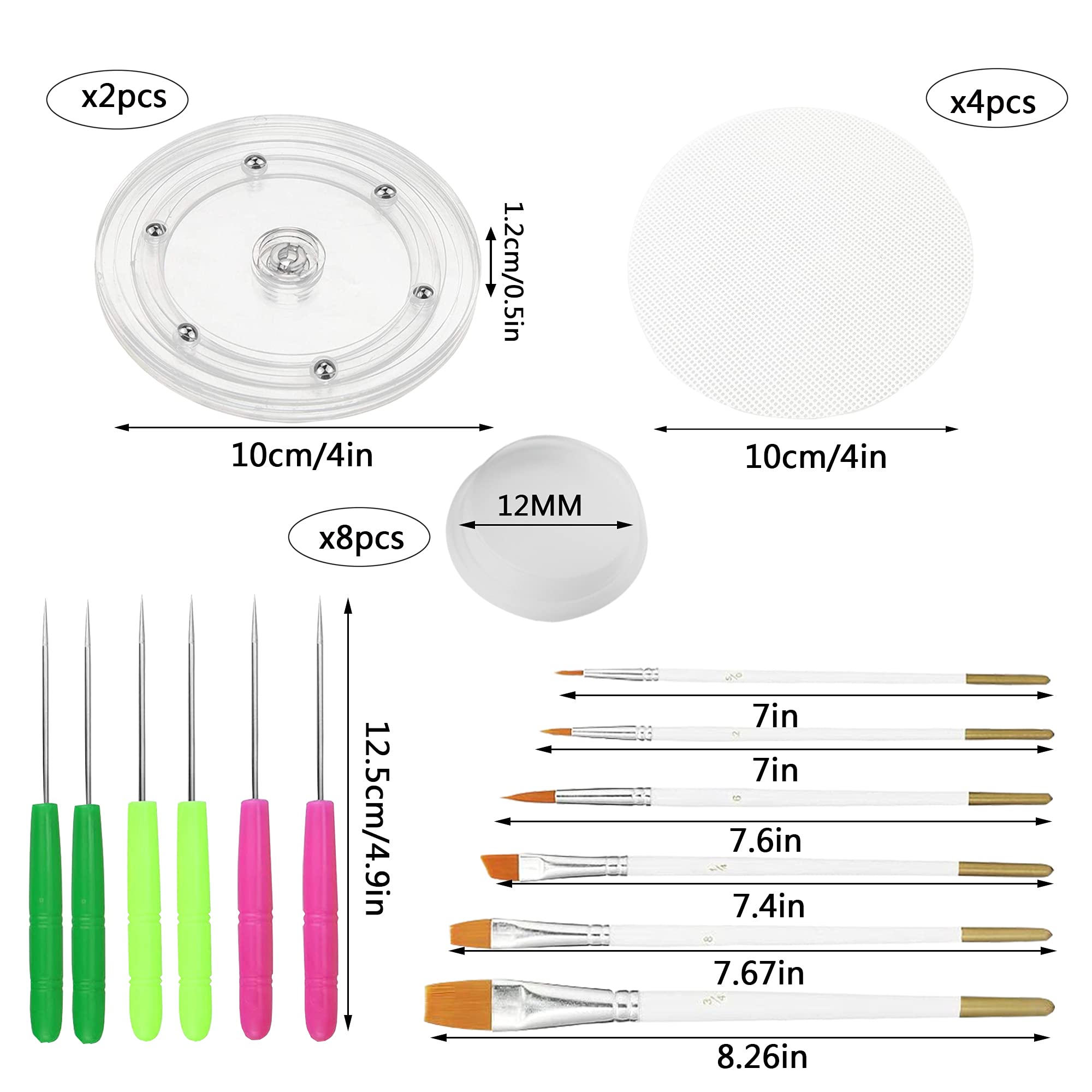 TOSPARTY cookie scribe needles with stainless steel tips for clean lines