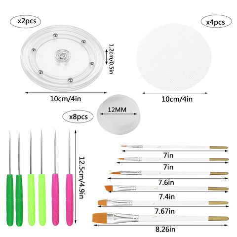 TOSPARTY cookie scribe needles with stainless steel tips for clean lines