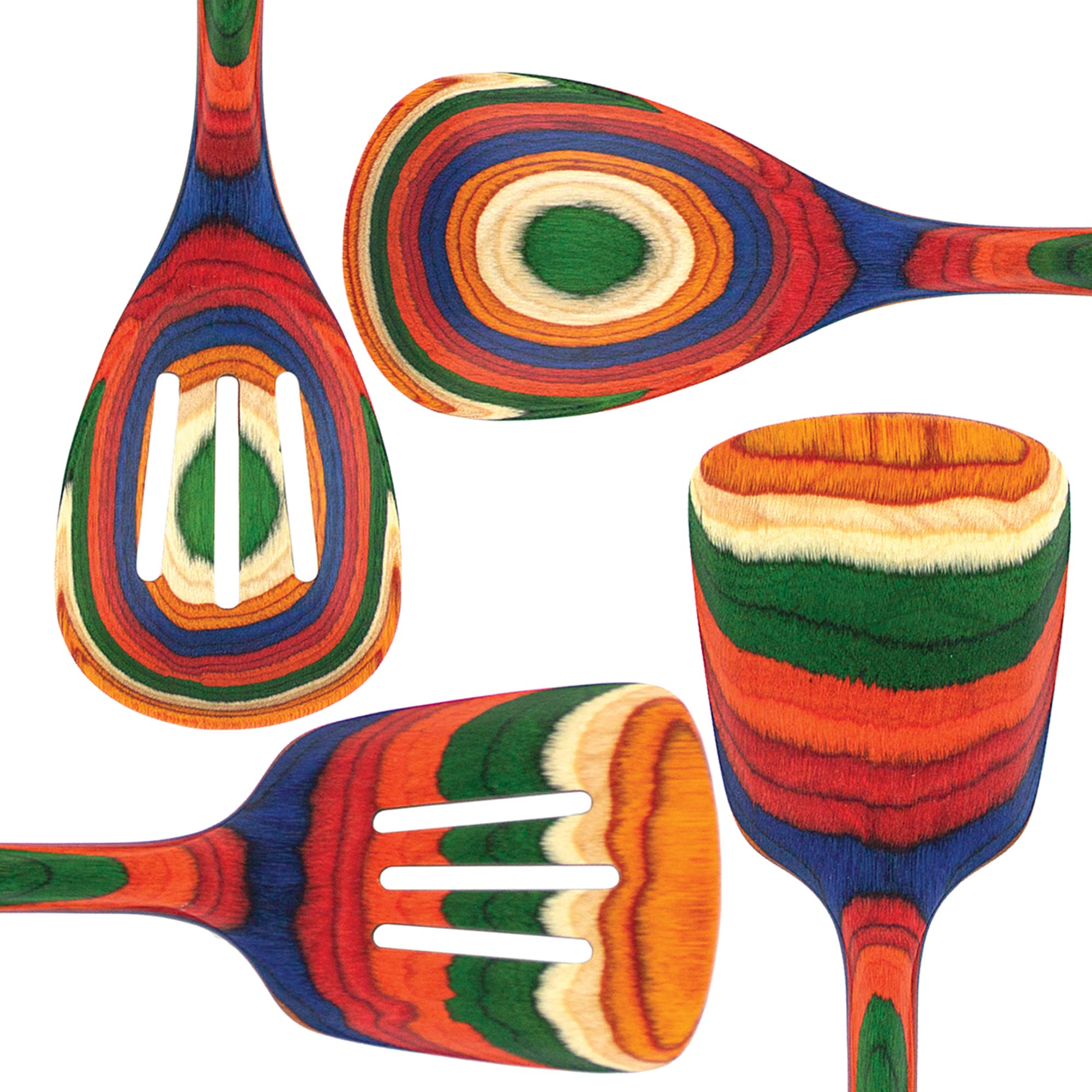 Totally Bamboo Baltique Marrakesh color collection brightens your kitchen tasks.
