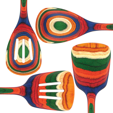Totally Bamboo Baltique Marrakesh color collection brightens your kitchen tasks.