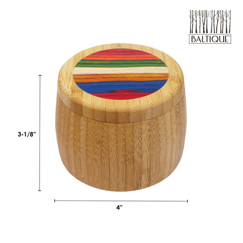 Totally Bamboo Baltique Marrakesh display on kitchen table with colors