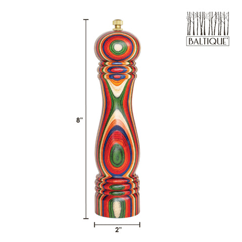Totally Bamboo Baltique Marrakesh pepper grinder ensures steady, everyday grinding.