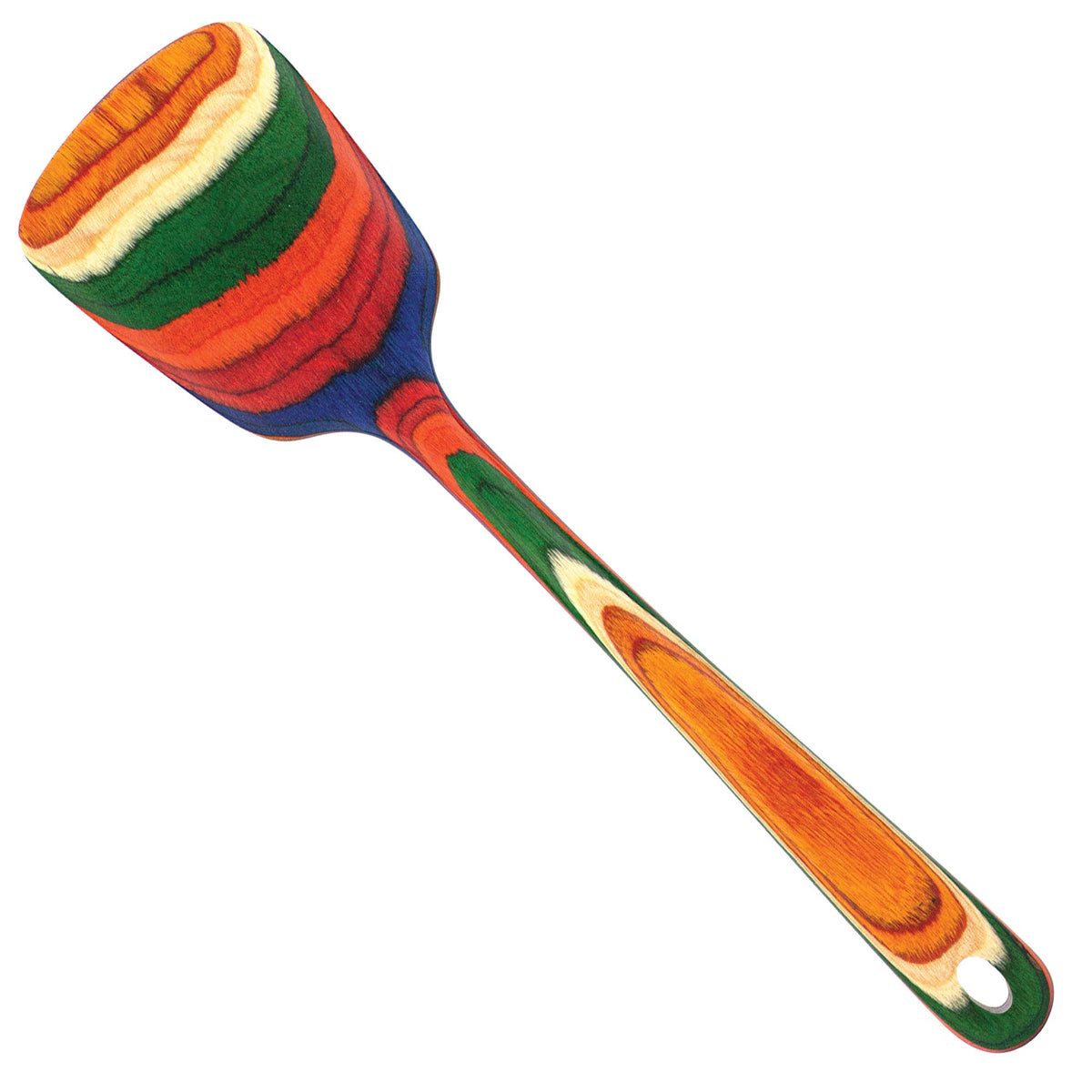 Totally Bamboo Baltique Marrakesh Spatula, 12-1/2 inch, vibrant colors for cooking and serving.