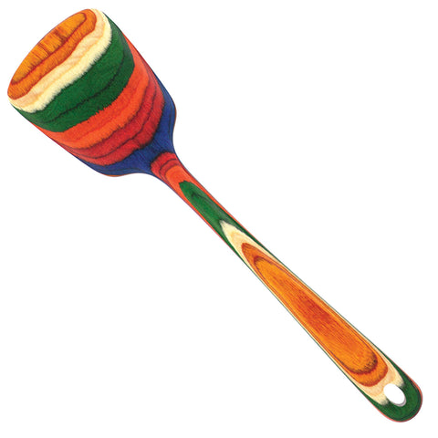 Totally Bamboo Baltique Marrakesh Spatula, 12-1/2 inch, vibrant colors for cooking and serving.