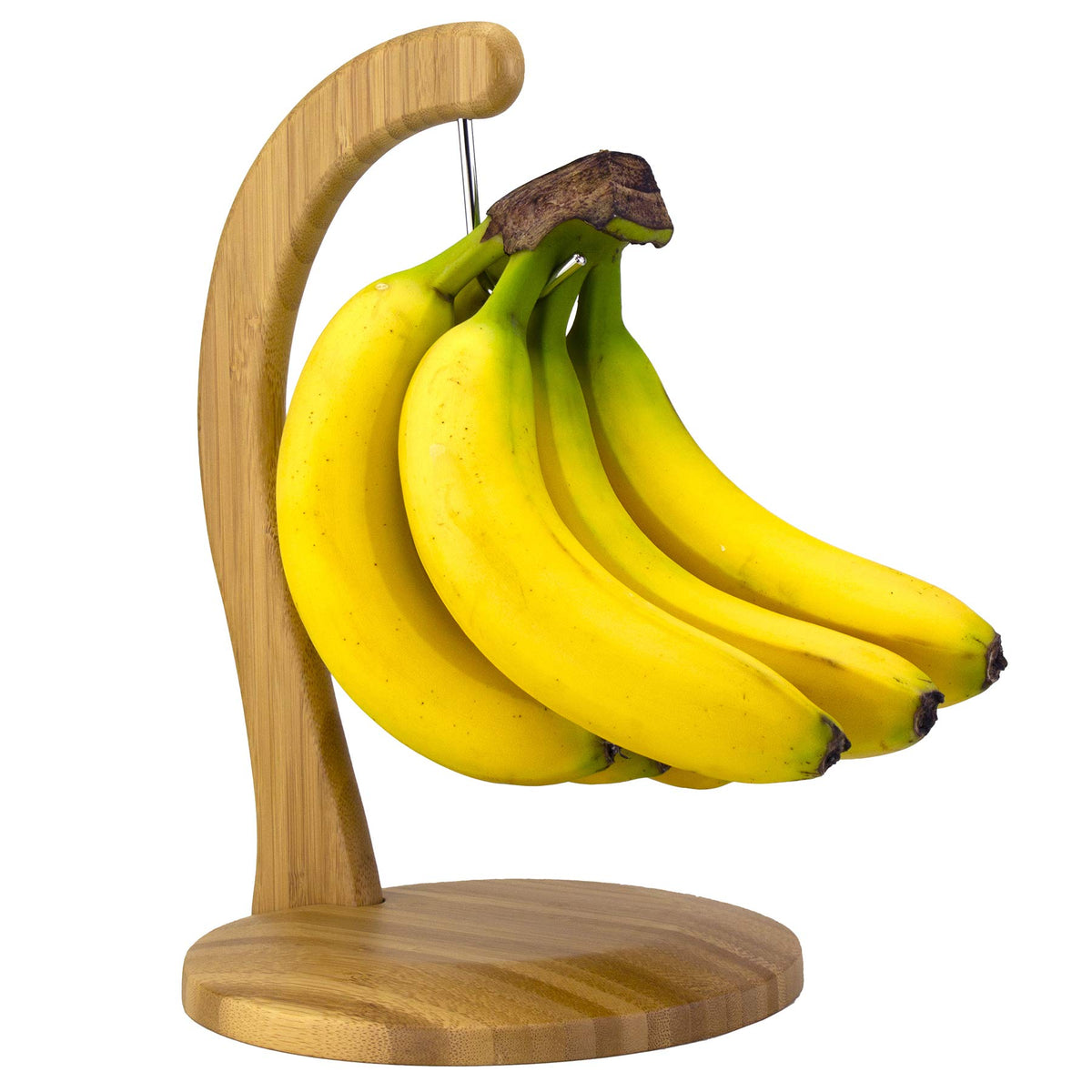 Totally Bamboo banana holder base stable keeps fruit organized on the counter