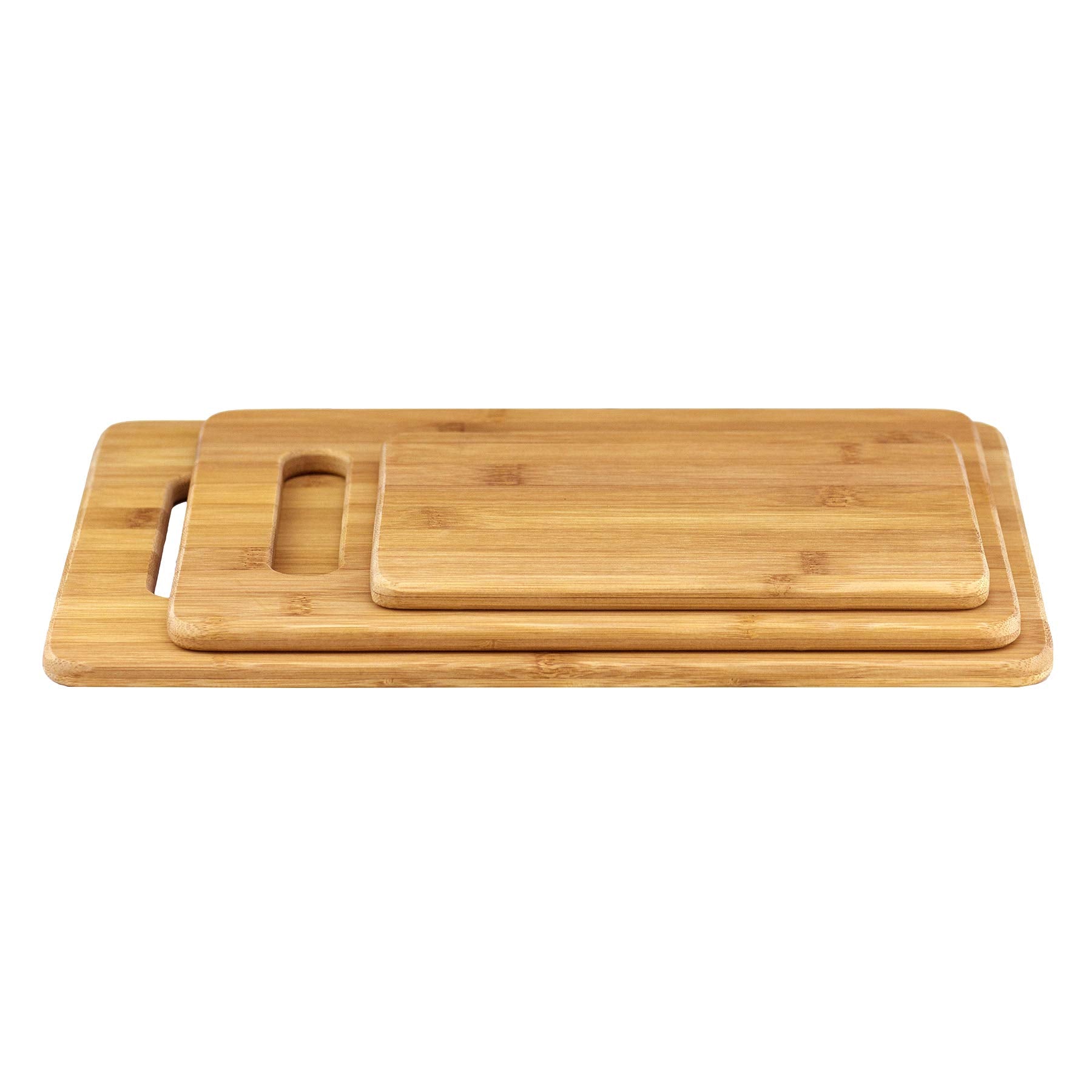 Totally Bamboo charcuterie-ready board for cheese and meats at gatherings.