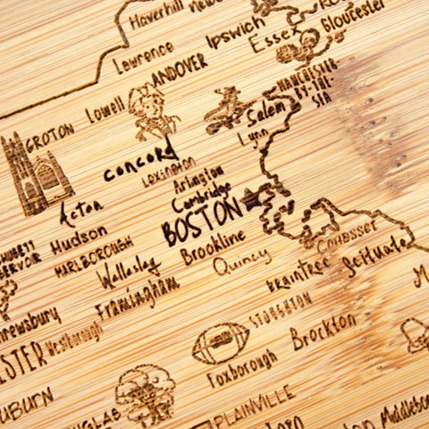 Totally Bamboo eco-friendly board using Moso bamboo, durable and renewable.