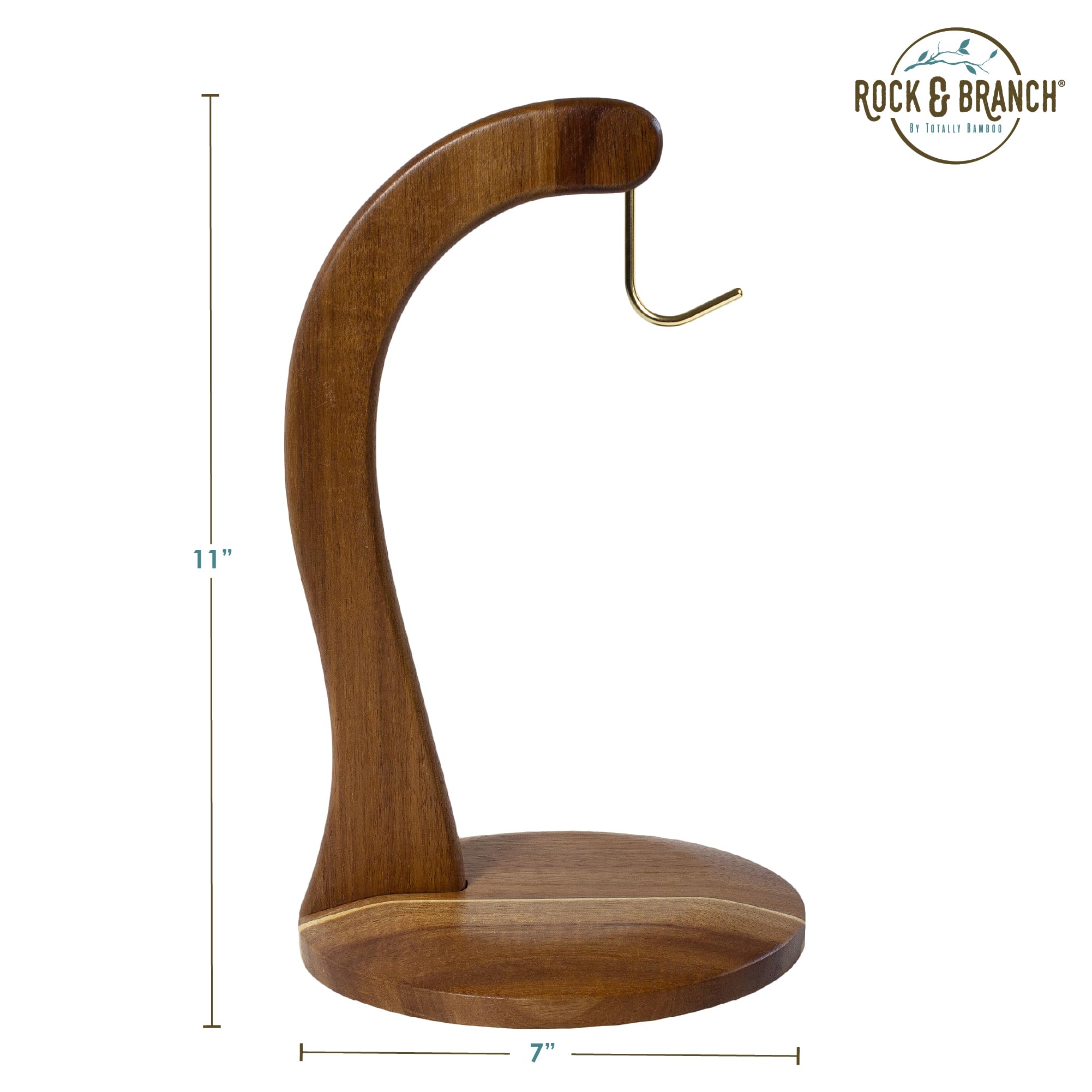 Totally Bamboo fruit hanger supports various fruit beyond bananas.