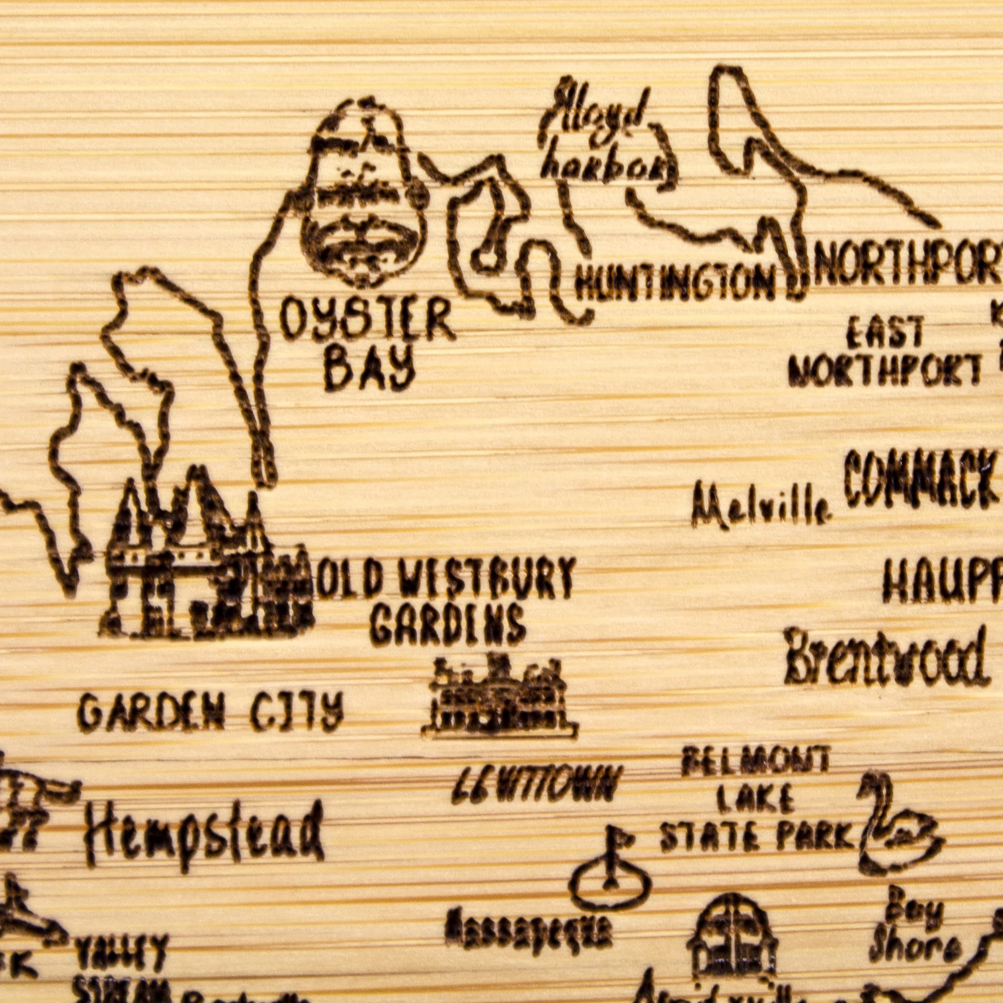 Totally Bamboo Long Island board makes a thoughtful gift for birthdays or housewarmings