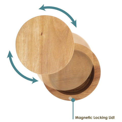 Totally Bamboo Rock & Branch on kitchen counter display with spices
