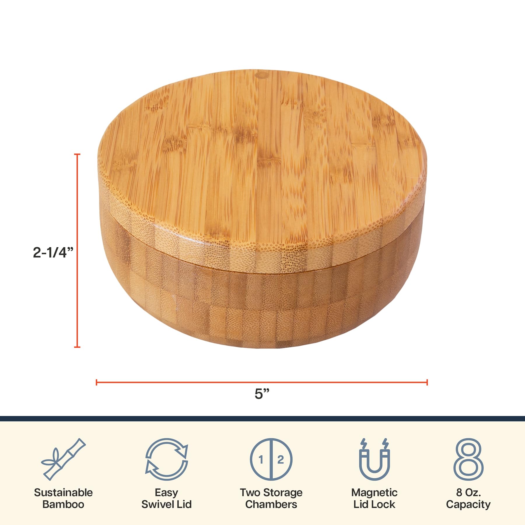 Stays stable on dining tables for easy seasoning during meals