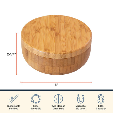 Stays stable on dining tables for easy seasoning during meals