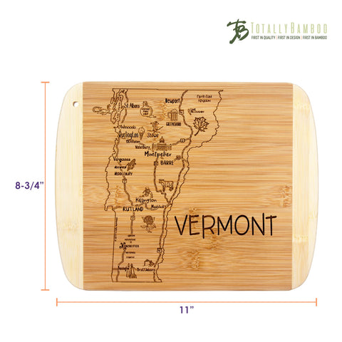 Totally Bamboo Vermont lake Champlain design, great for charcuterie and gatherings.