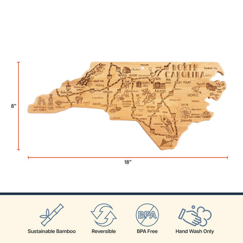 Totally Bamboo wall-display-ready nc-map-board adds decor and utility.