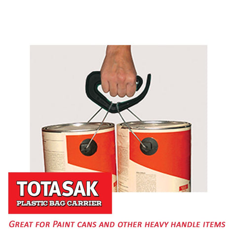 Totasak twist-lock closure shown for stable, hands-free transport.