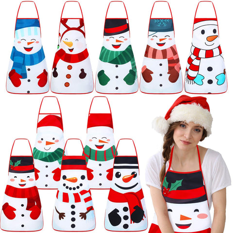 Toulite snowman apron bundle for festive cooking and gifting.