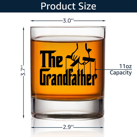 TOUNER eleven-ounce lead-free glass ideal for old-fashioned and bourbon.