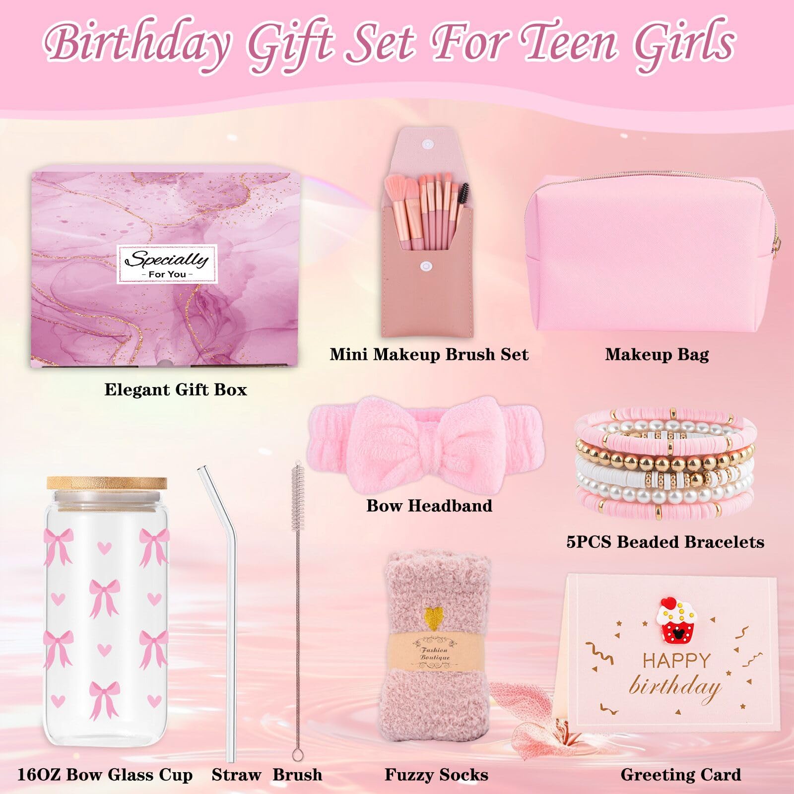 TOUPONS PU leather makeup bag offers durable on-the-go storage for cosmetics.