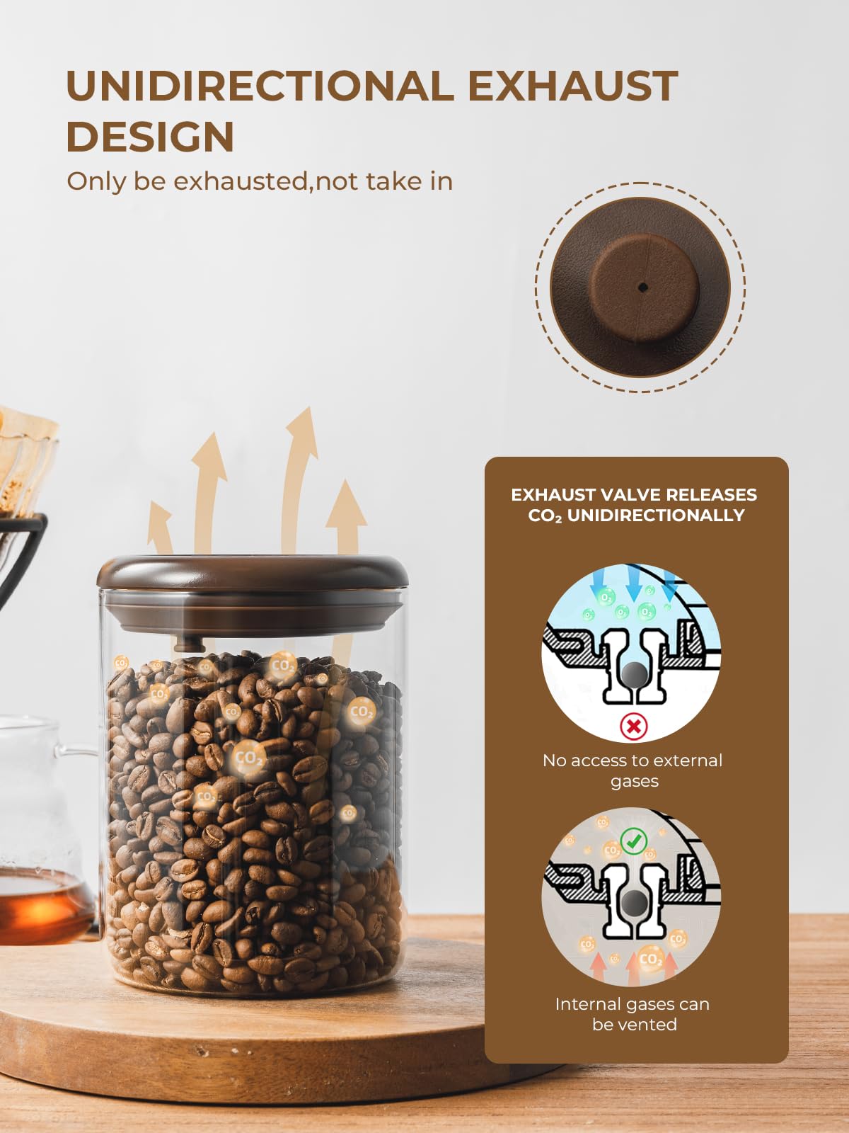 Tourdeus 10oz coffee canister is dishwasher-safe for quick cleanup.