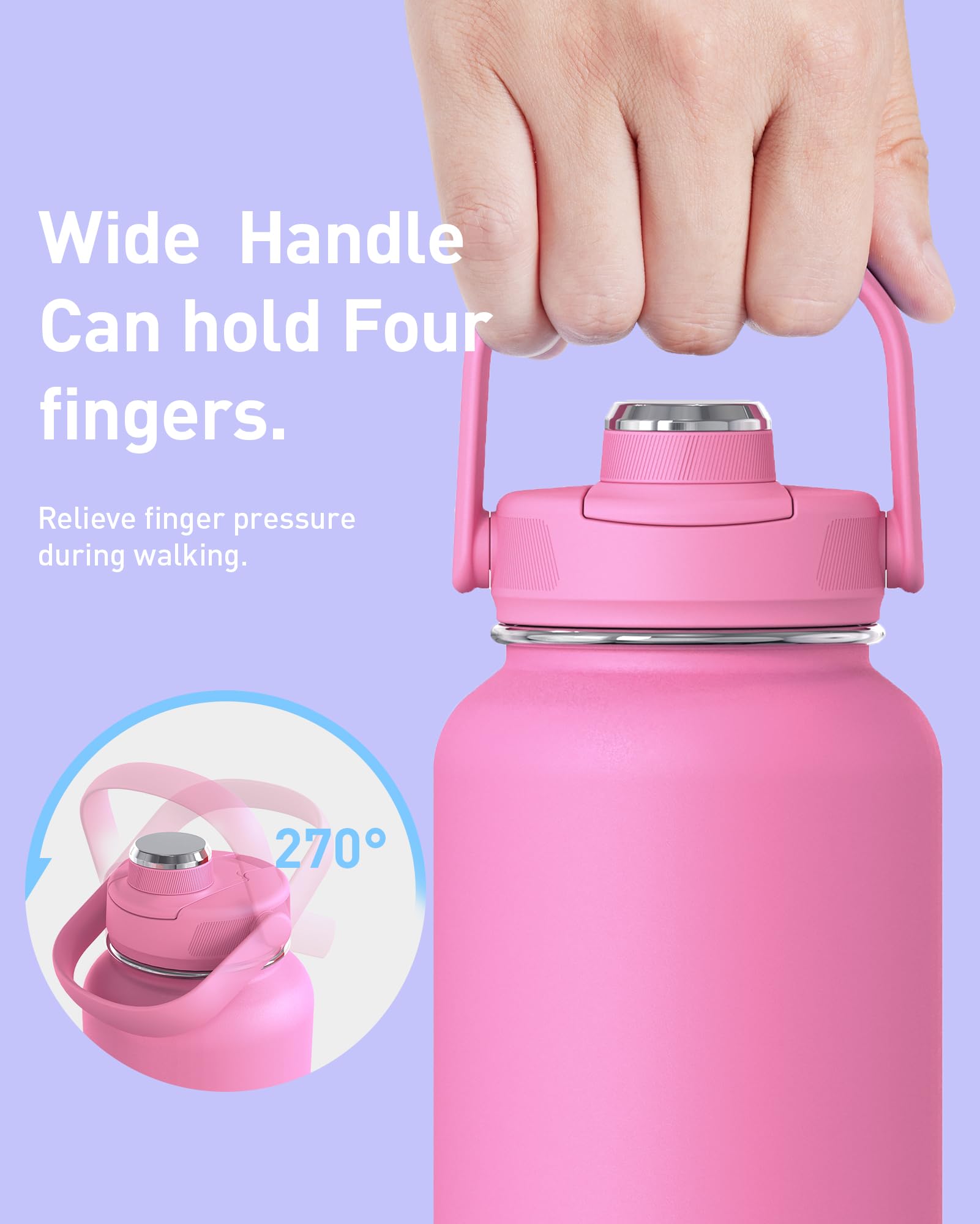 TOURIT BPA-free bottle supports safe hydration on the go.